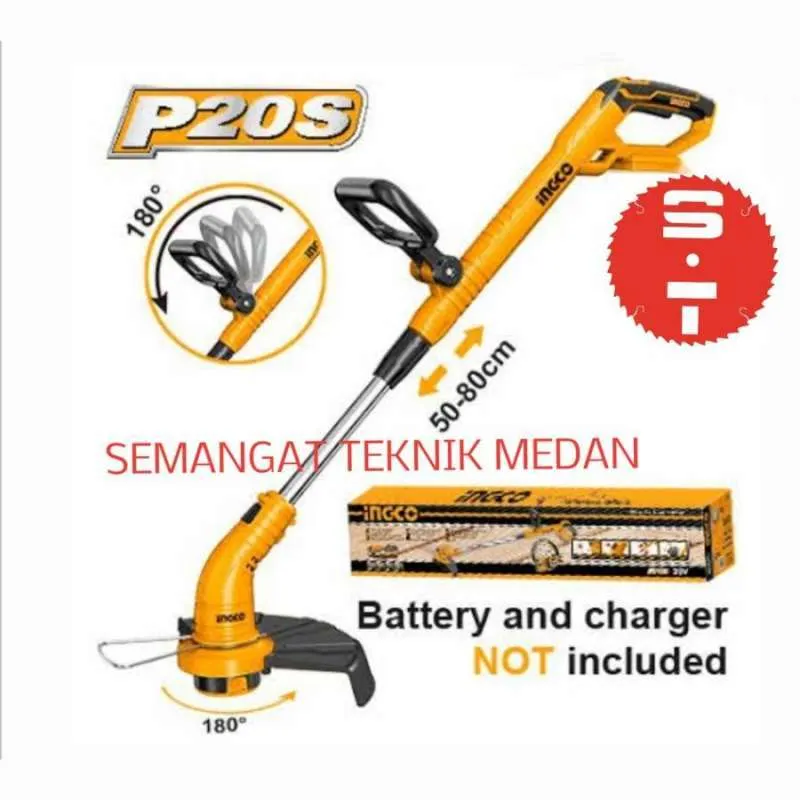 Foto Jual Jual Mesin potong rumput listrik ingco Grass trimmer 350w | Shopee ...
